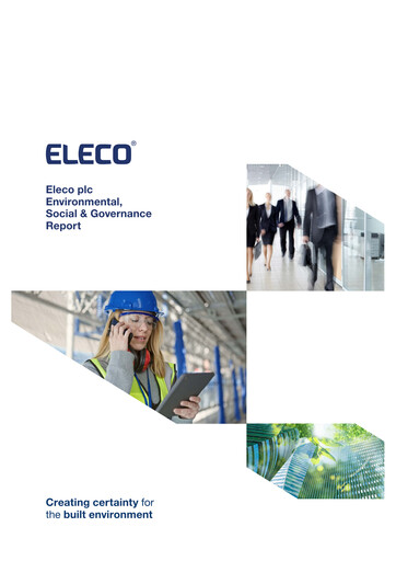 Thumbnail Eleco ESG Report 2022