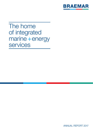 Thumbnail Braemar Annual Report 2017