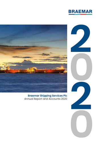 Thumbnail Braemar Annual Report 2020