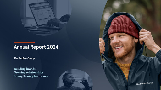 Thumbnail The Pebble Group plc Annual Report 2024