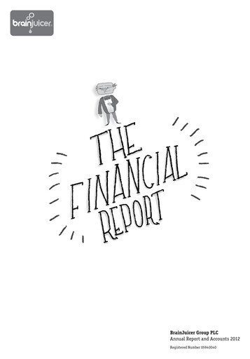 Thumbnail System1 Group Annual Report 2012