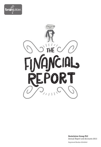 Thumbnail System1 Group Annual Report 2013