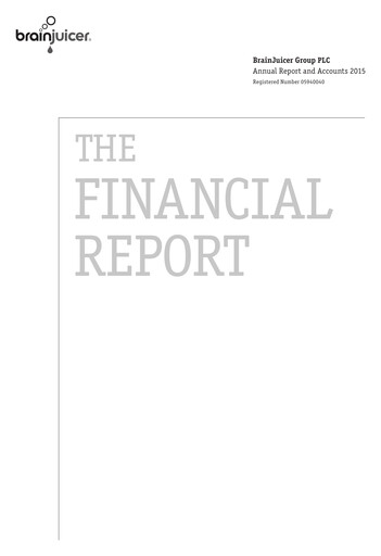 Thumbnail System1 Group Annual Report 2015