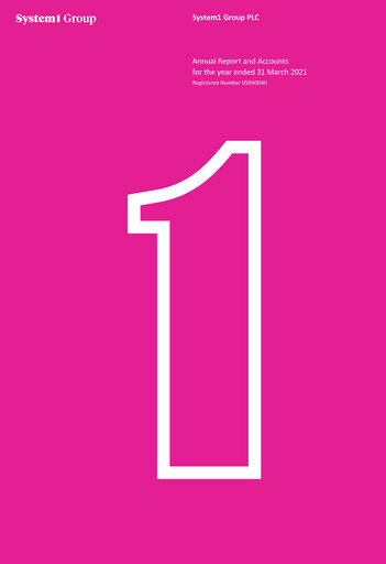 Thumbnail System1 Group Annual Report fy2021