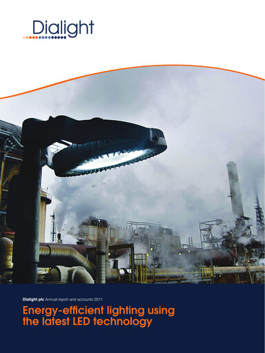 Thumbnail Dialight plc Annual Report 2011
