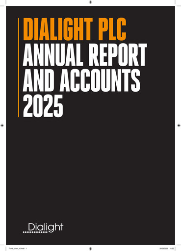 Thumbnail Dialight plc Annual Report 2024-2025