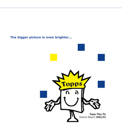 Thumbnail Topps Tiles Half-year Report 2002-h1