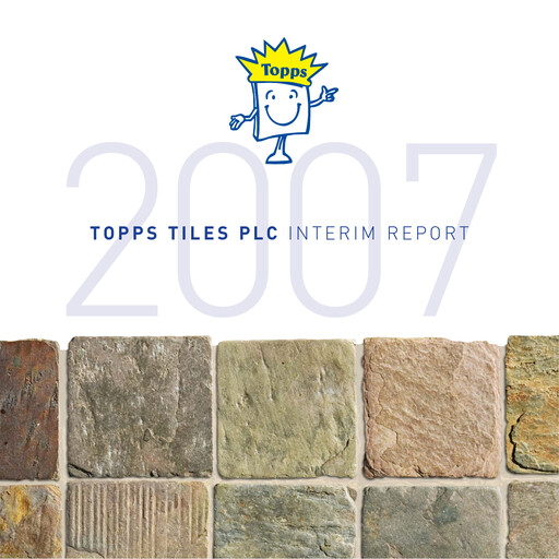 Thumbnail Topps Tiles Half-year Report 2007-h1