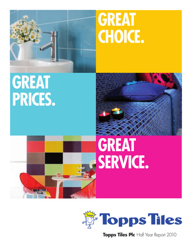 Thumbnail Topps Tiles Half-year Report 2010-h1