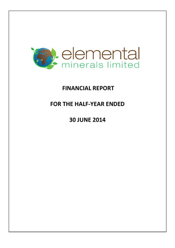 Thumbnail Kore Potash plc Half-year Report 2014-h1