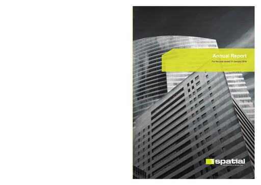 Thumbnail 1Spatial Annual Report fy2014