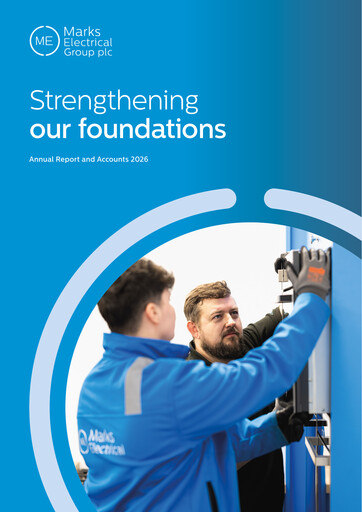 Thumbnail Marks Electrical Group Annual Report 2026