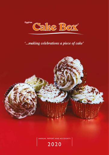 Thumbnail Cake Box Holdings Annual Report 2020