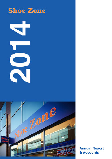 Miniature Shoe Zone Rapport annuel 2014