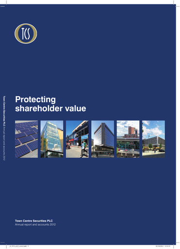 Miniature Town Centre Securities Rapport annuel 2012