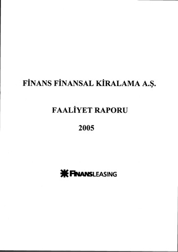 Thumbnail QNB Finans Finansal Kiralama (QNB Finansleasing) Annual Report 2005