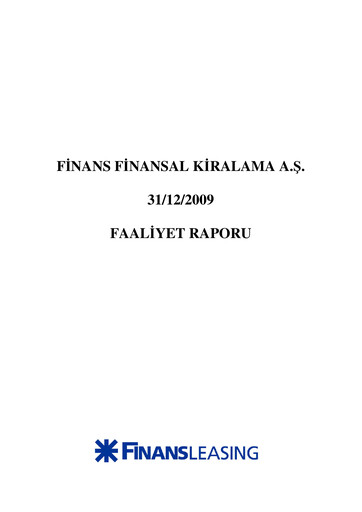 Thumbnail QNB Finans Finansal Kiralama (QNB Finansleasing) Annual Report 2009