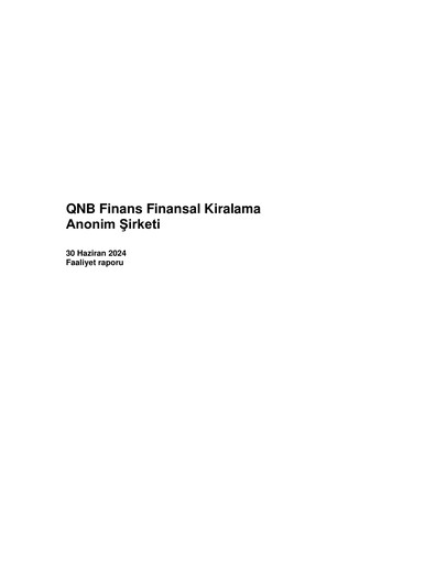 Thumbnail QNB Finans Finansal Kiralama (QNB Finansleasing) Half-year Report 2024-h1