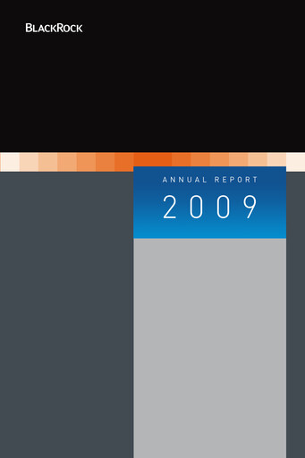 Vorschaubild BlackRock Jahresbericht 2009