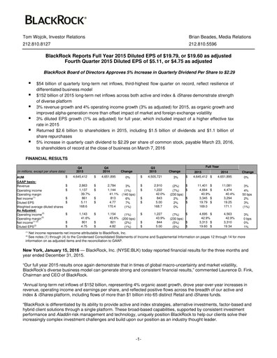 Thumbnail BlackRock Quarterly Report 2015-q4