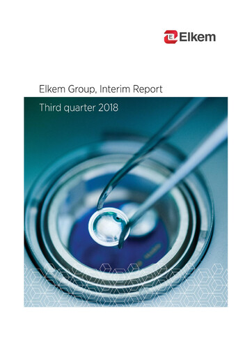 Thumbnail Elkem Quarterly Report 2018-q3