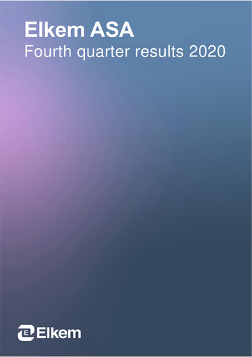 Thumbnail Elkem Quarterly Report 2020-q4