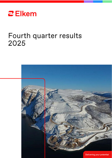 Thumbnail Elkem Quarterly Report 2025-q4