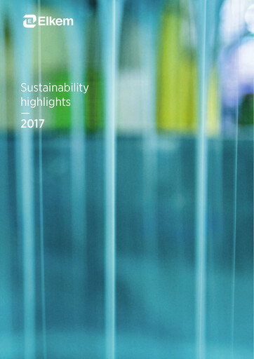 Thumbnail Elkem Sustainability Report 2017