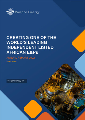 Thumbnail Panoro Energy ASA Annual Report 2022