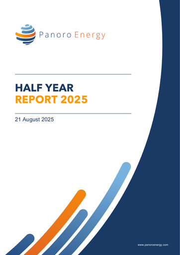 Thumbnail Panoro Energy ASA Half-year Report 2025-h1