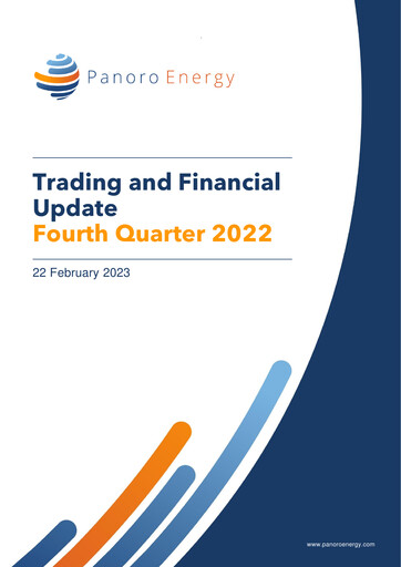 Thumbnail Panoro Energy ASA Quarterly Report 2022-q4