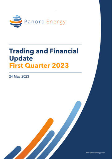 Thumbnail Panoro Energy ASA Quarterly Report 2023-q1