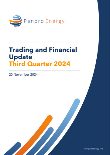 Thumbnail Panoro Energy ASA Quarterly Report 2024-q3