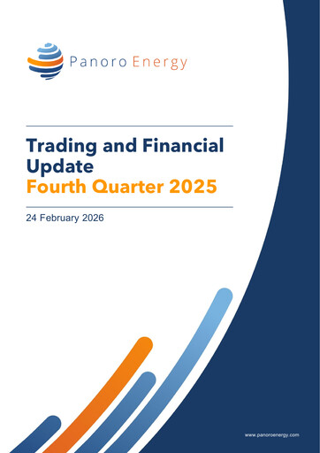Thumbnail Panoro Energy ASA Quarterly Report 2025-q4