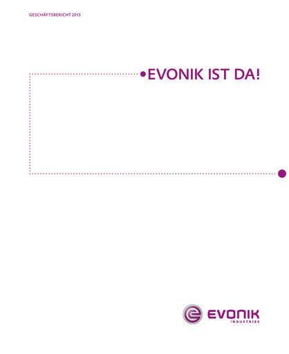 Miniature Evonik Industries Rapport annuel 2013