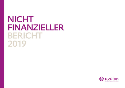 Thumbnail Evonik Industries ESG Report 2019