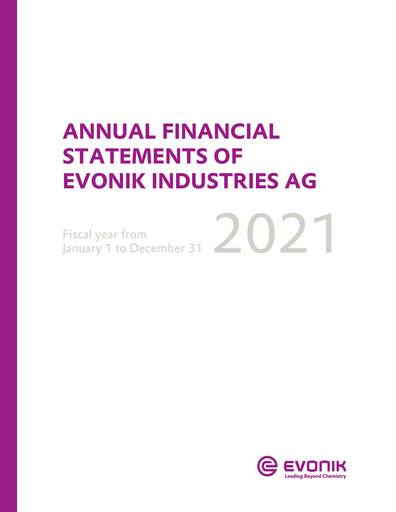 Thumbnail Evonik Industries Financial Statement 2021
