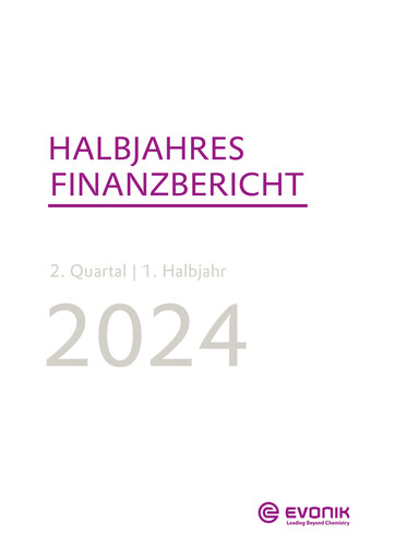 Thumbnail Evonik Industries Half-year Report 2024-h1