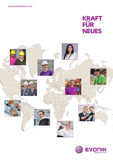 Thumbnail Evonik Industries Sustainability Report 2014