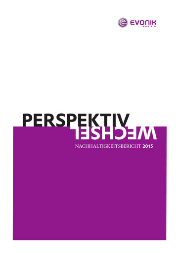 Thumbnail Evonik Industries Sustainability Report 2015