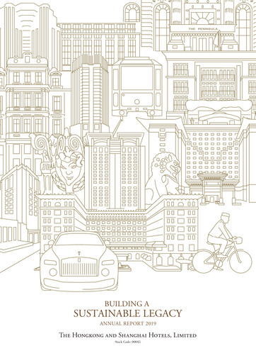 Thumbnail Hongkong and Shanghai Hotels Annual Report 2019
