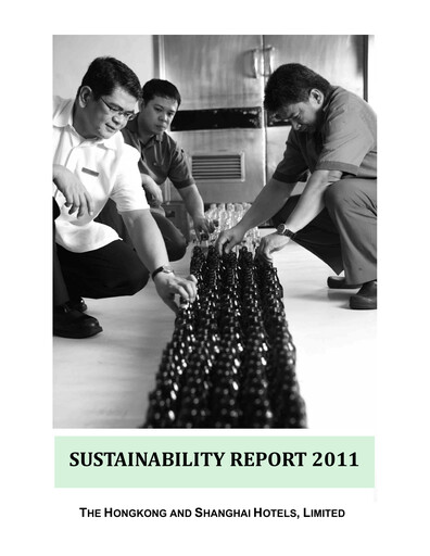 Thumbnail Hongkong and Shanghai Hotels Sustainability Report 2011