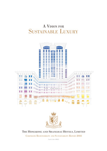 Thumbnail Hongkong and Shanghai Hotels Sustainability Report 2018