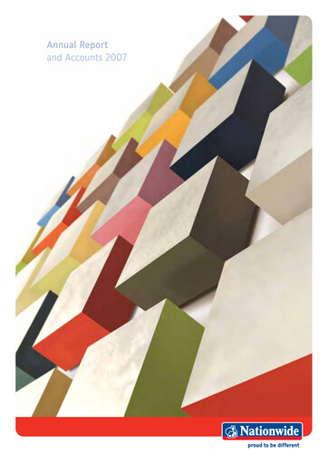 Thumbnail Nationwide Building Society Annual Report 2007