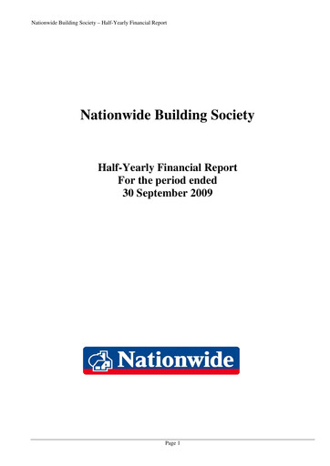 Thumbnail Nationwide Building Society Half-year Report 2009-h1