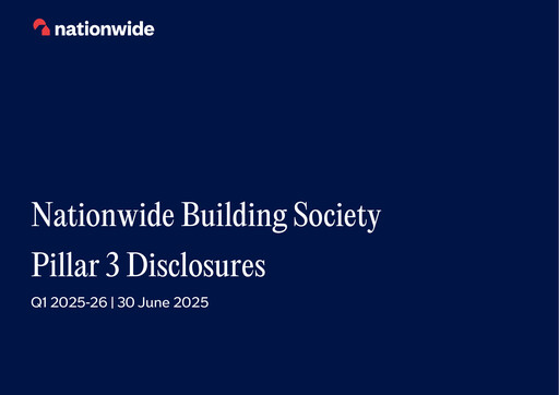 Miniature Nationwide Building Society Rapport trimestriel 2025-q1