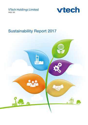 Thumbnail Vtech Sustainability Report 2017