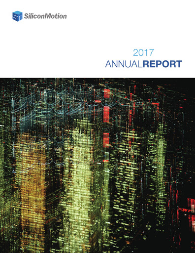Thumbnail Silicon Motion
 Annual Report 2017