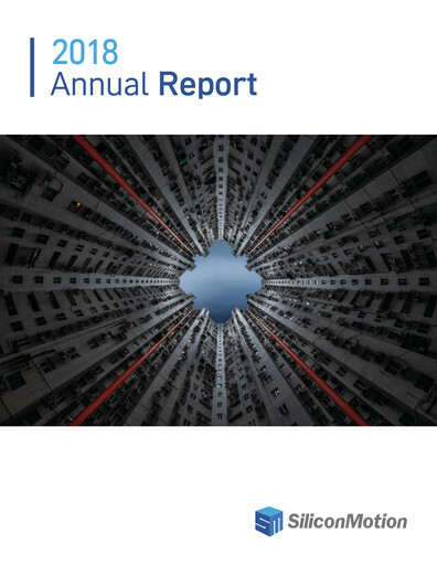 Thumbnail Silicon Motion
 Annual Report 2018