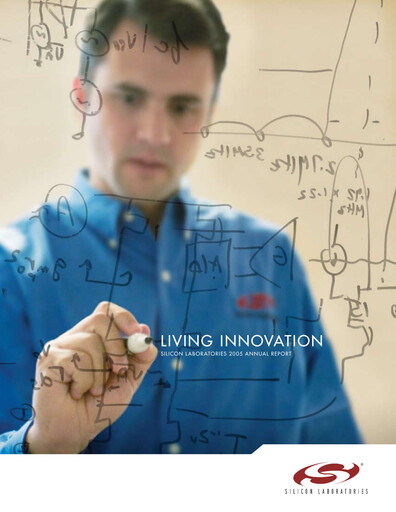 Thumbnail Silicon Labs
 Annual Report 2005